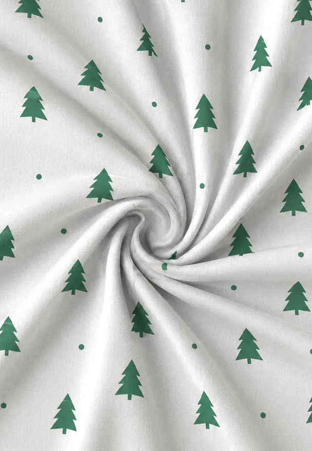 Castell Feinbiber Bettwäsche Tannenbaum – Grau (0030986)