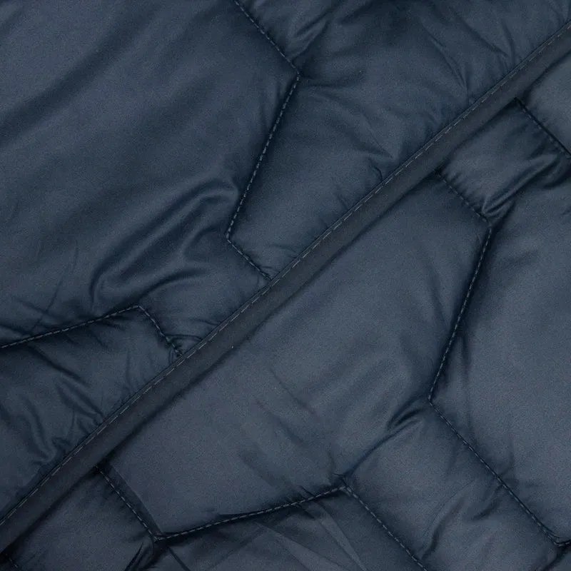 4-Seizoenen Dekbed | Glossy Dark Blue | Afstelbaar