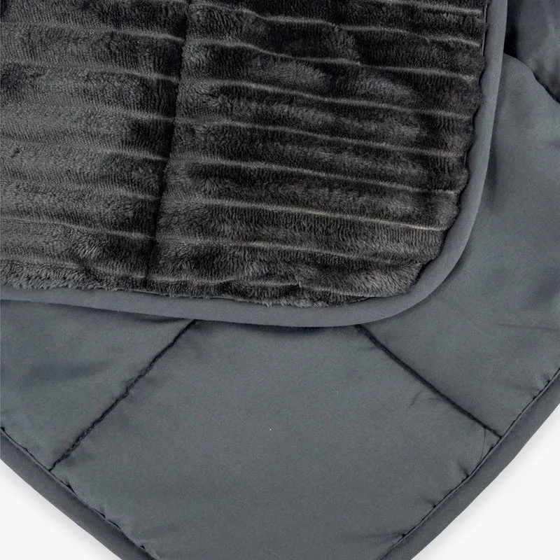 HappyBed Premium Verzwaringsdeken | Black | 7 KG