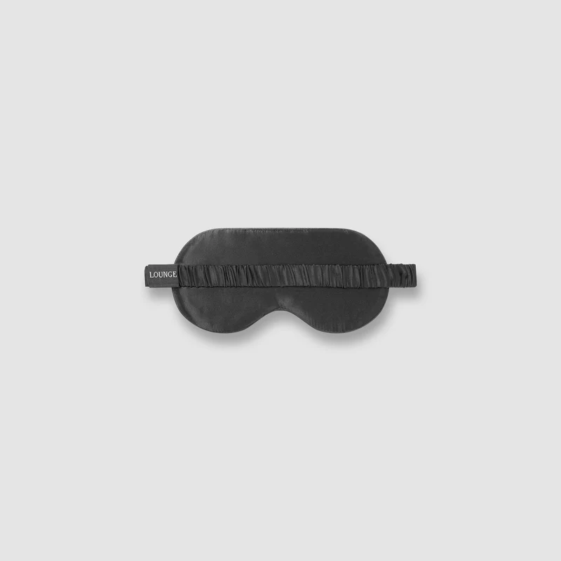 Signature Silk Schlafbrille - Schwarz