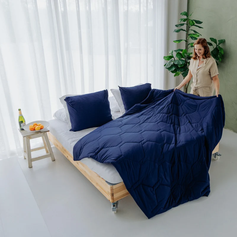 Kussenslopen | Cooling | Navy | Set van 2