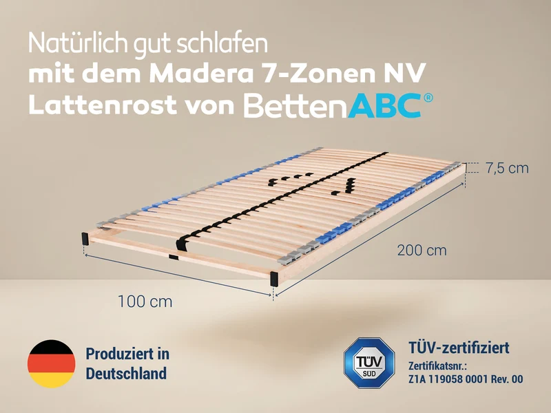 Betten-ABC Madera Selbstmontage Lattenrost