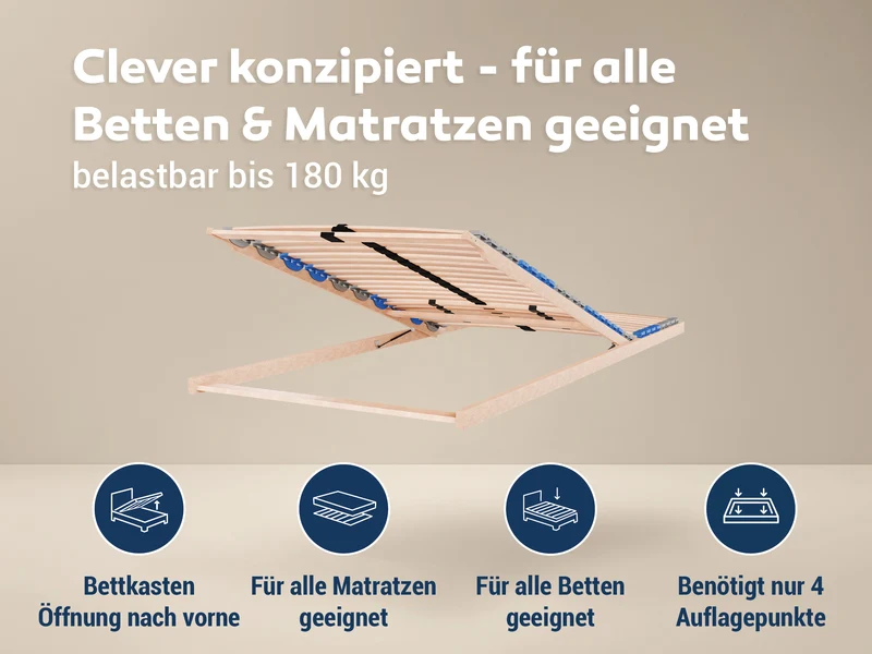 Betten-ABC Madera Selbstmontage Lattenrost