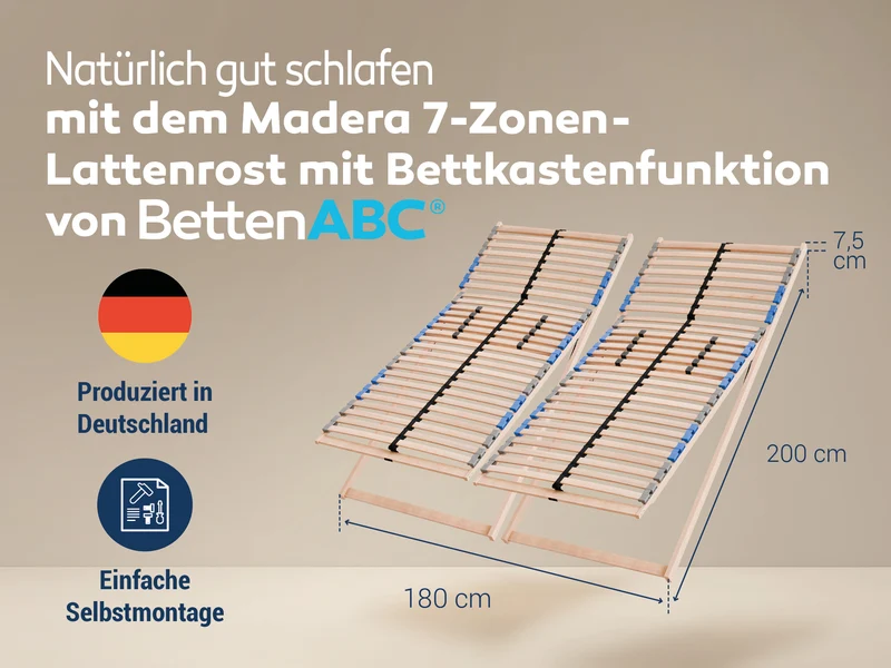 Betten-ABC Madera Selbstmontage Lattenrost