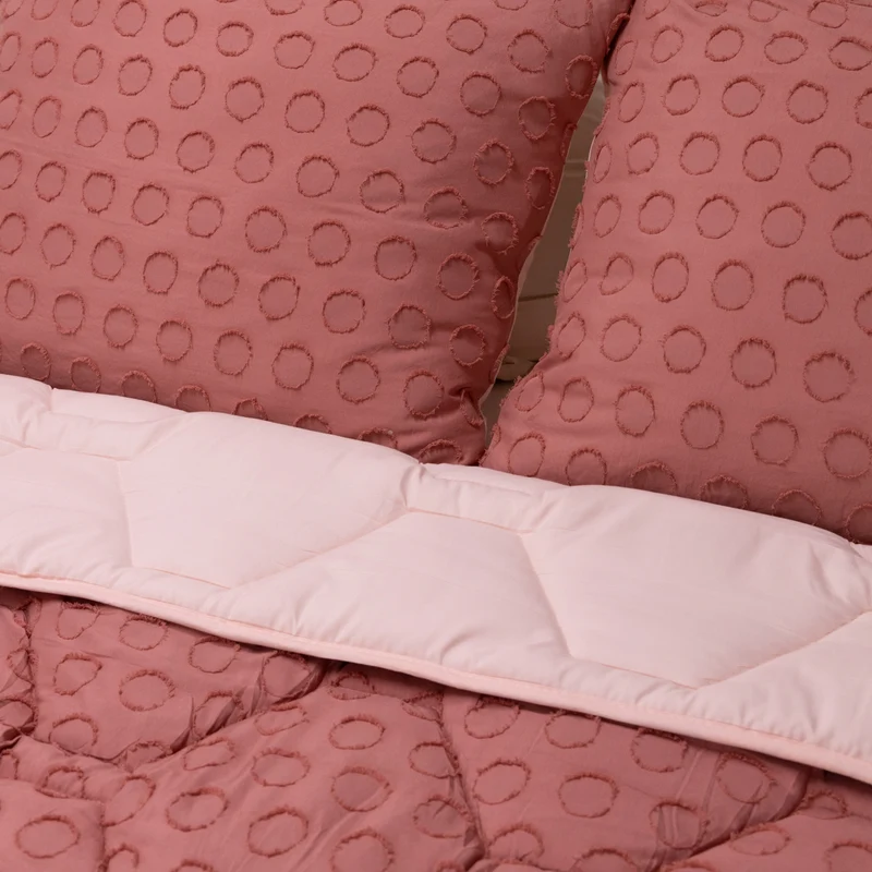 Kussenslopen | Tufted | Blushed Pink | Set van 2