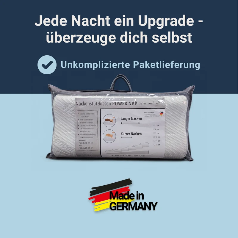 Traumhaft Gelschaum Nackenstützkissen