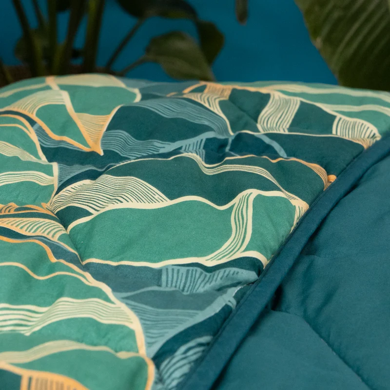 Wasbaar All Season Dekbed | Glossy | Golden Oasis