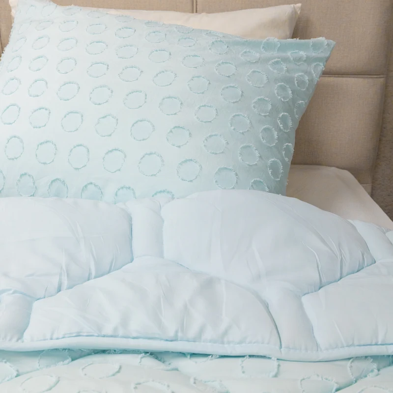 Kussenslopen | Tufted | Ice Blue | Set van 2