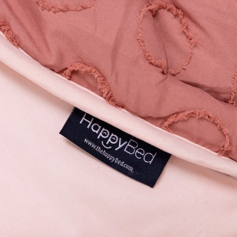 Wasbaar All Season Dekbed | Tufted | Blushed Pink