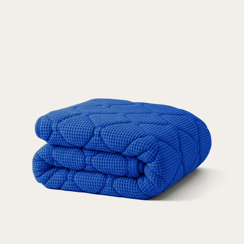 HappyBed Dekbed | Wafel Blue | Voor het hele jaar