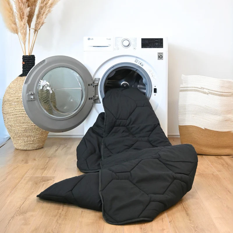 4-Seizoenen Dekbed | Black | Afstelbaar