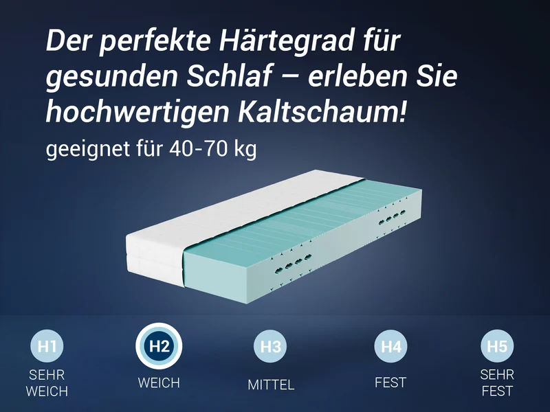 Betten-ABC HR Blue Kaltschaummatratze