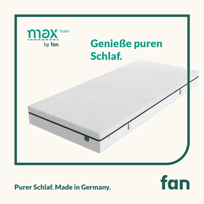 f.a.n. Max Foam Komfortschaummatratze