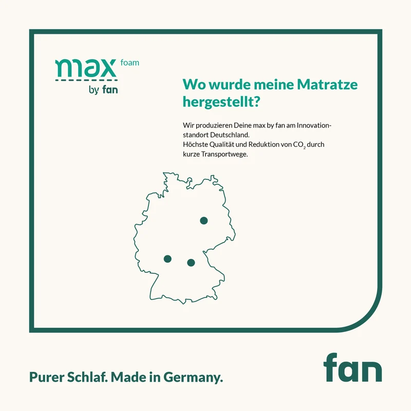 f.a.n. Max Foam Komfortschaummatratze