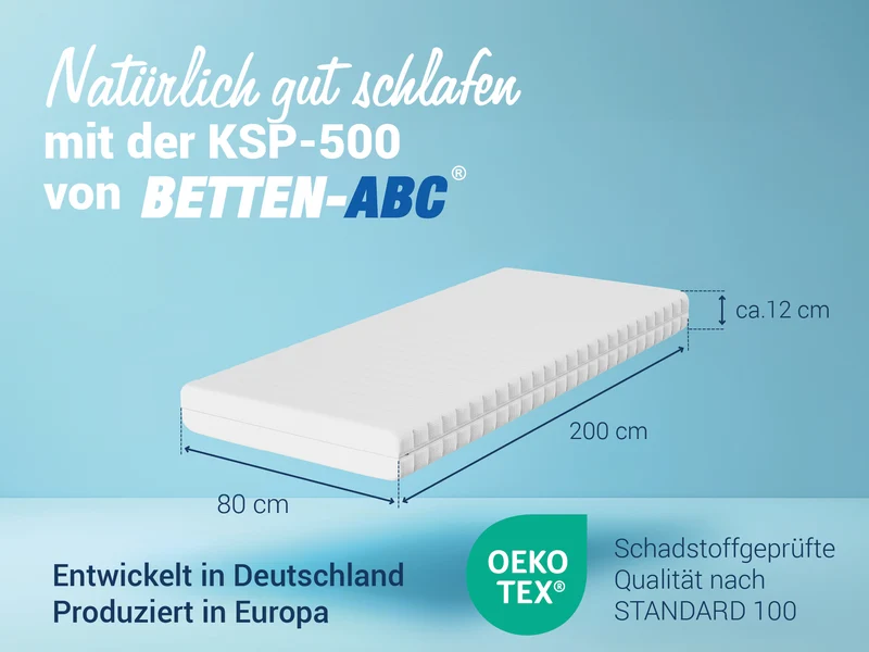 Betten-ABC KSP-500 Kaltschaummatratze