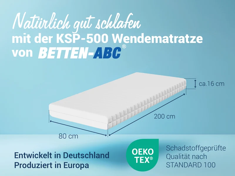 Betten-ABC KSP-500 Kaltschaummatratze