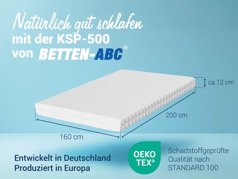Betten-ABC KSP-500 Kaltschaummatratze