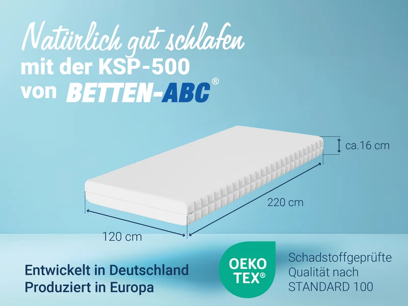 Betten-ABC KSP-500 Kaltschaummatratze