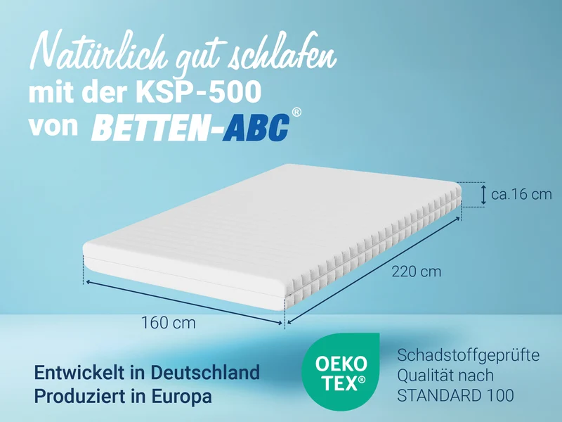 Betten-ABC KSP-500 Kaltschaummatratze
