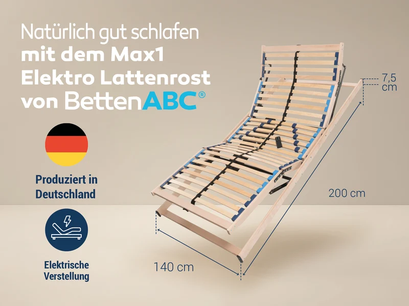Betten-ABC Max1 Elektro Lattenrost