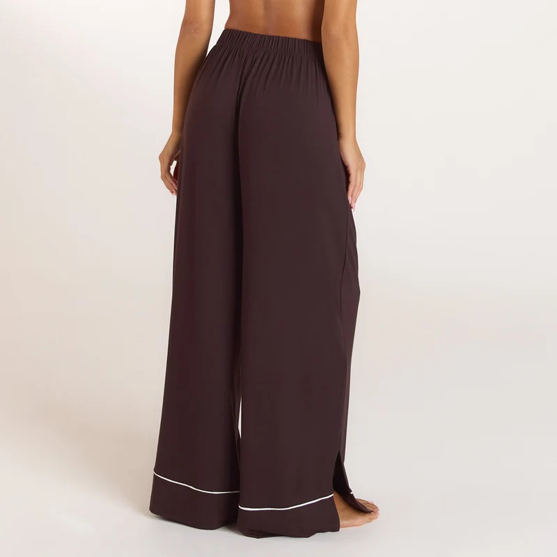 Modal Pyjama Hose - Dunkle Schokolade