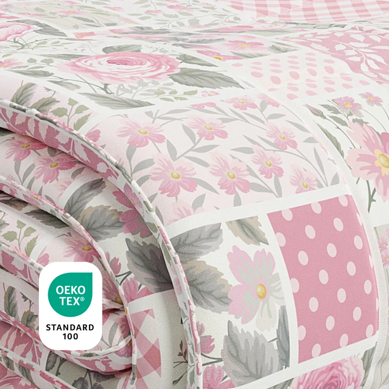 HappyBed Pinkpatch - Dekbed voor het hele jaar