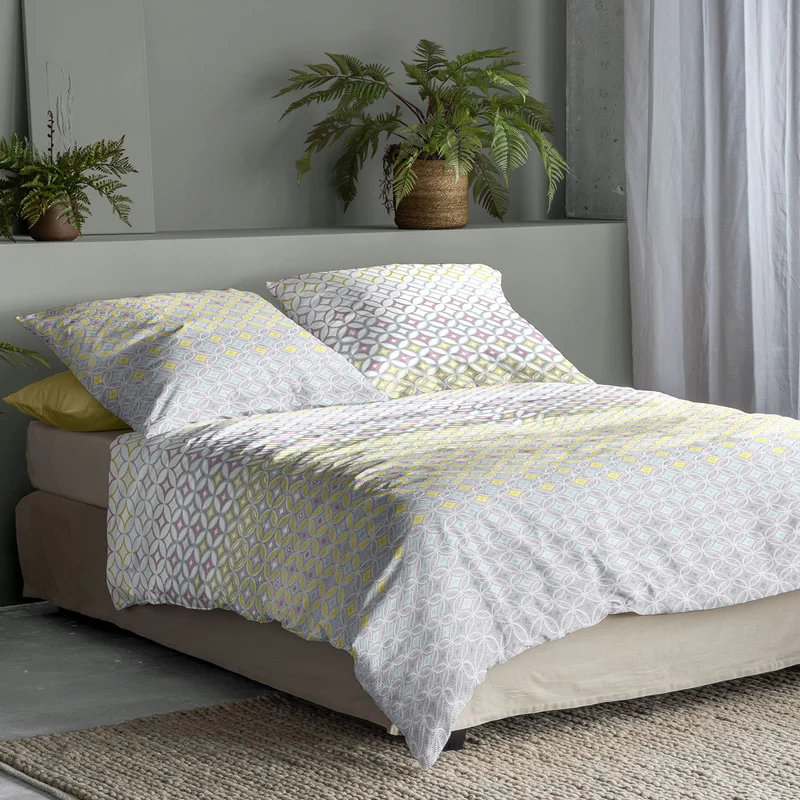 Irisette Easy 8614-90 Soft-Seersucker Bettwäschegarnitur
