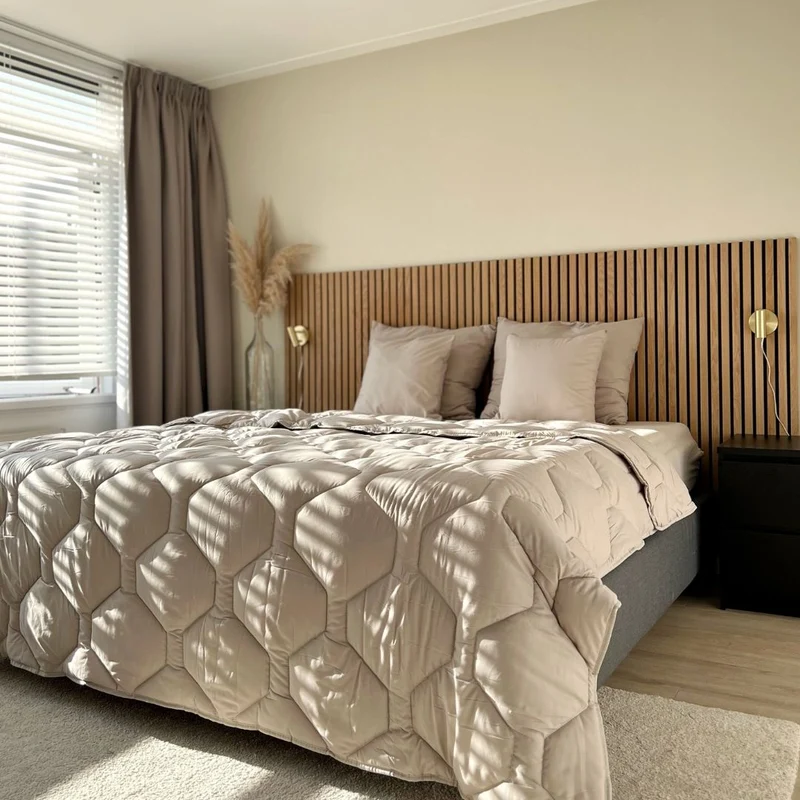 HappyBed Sierkussensloop | Taupe | Set van 2