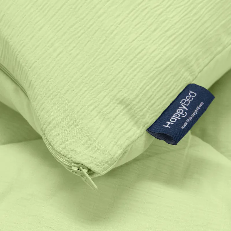 Kussenslopen | Mousseline | Light Green | Set van 2
