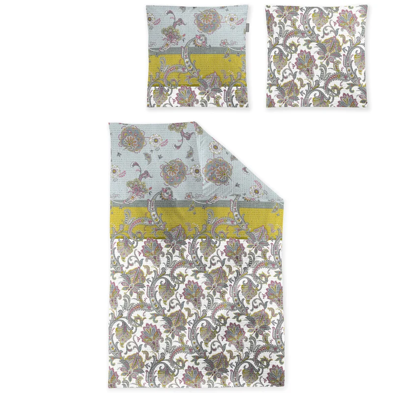 Irisette Easy 8615-90 Soft-Seersucker Bettwäschegarnitur