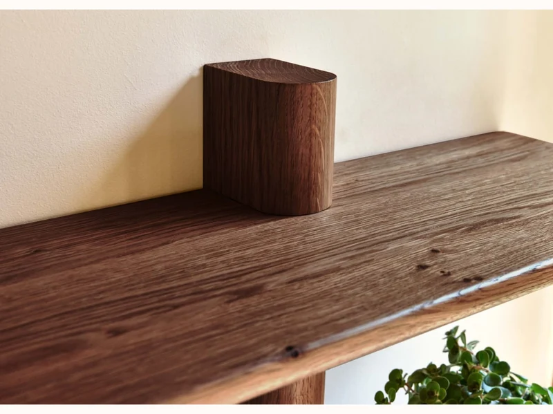Étagère murale en bois massif BAOBAB - 4 tablettes