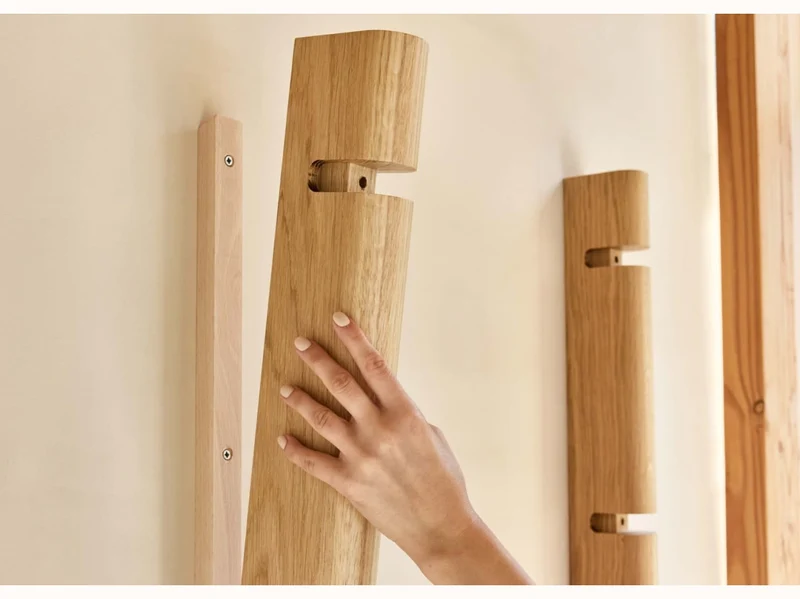 Étagère murale modulable en bois massif BAOBAB