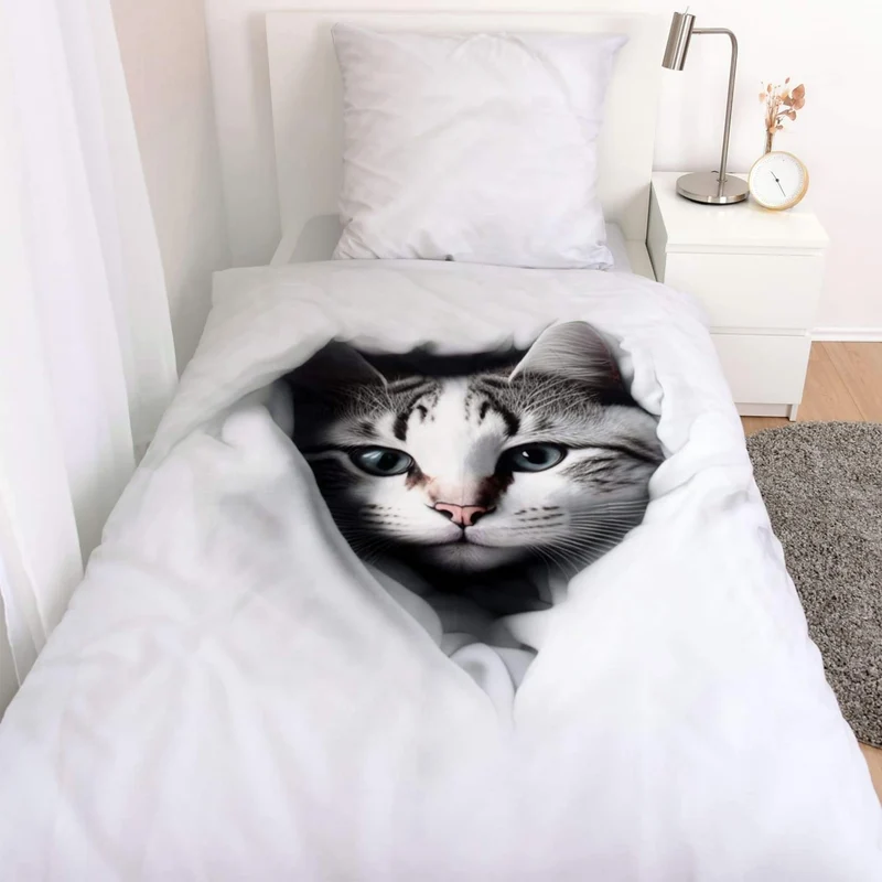 Herding Young Collection Katze Renforce Bettwäschegarnitur