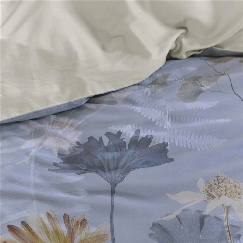 Bedding House Nala Blue Mako-Satin Bettwäschegarnitur