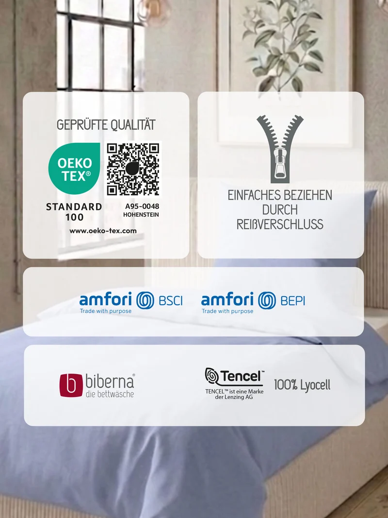 biberna Tencel Bettwäsche (0470500)