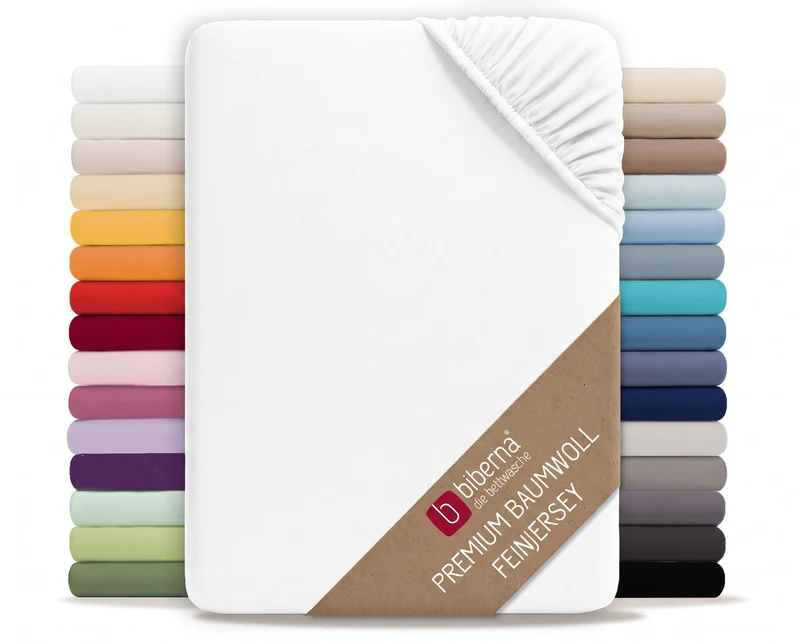 biberna Jersey-Elastic Spannbetttuch (0077866)