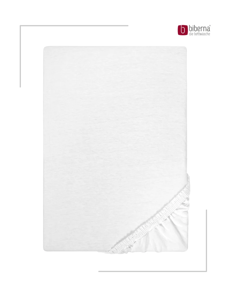 biberna Jersey-Elastic Spannbetttuch (0077866)