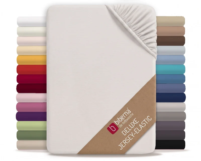 biberna Jersey-Elastic Spannbetttuch (0077866)