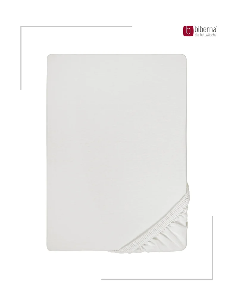 biberna Jersey-Elastic Spannbetttuch (0077866)