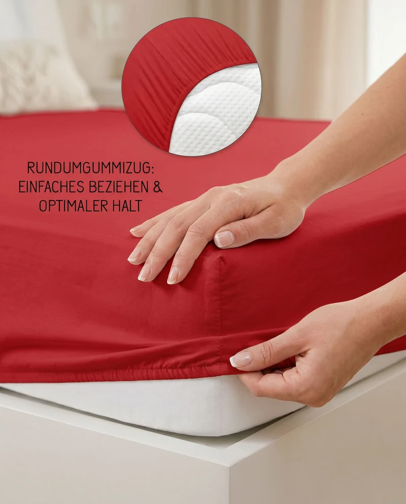 biberna Jersey-Elastic Spannbetttuch (0077866)