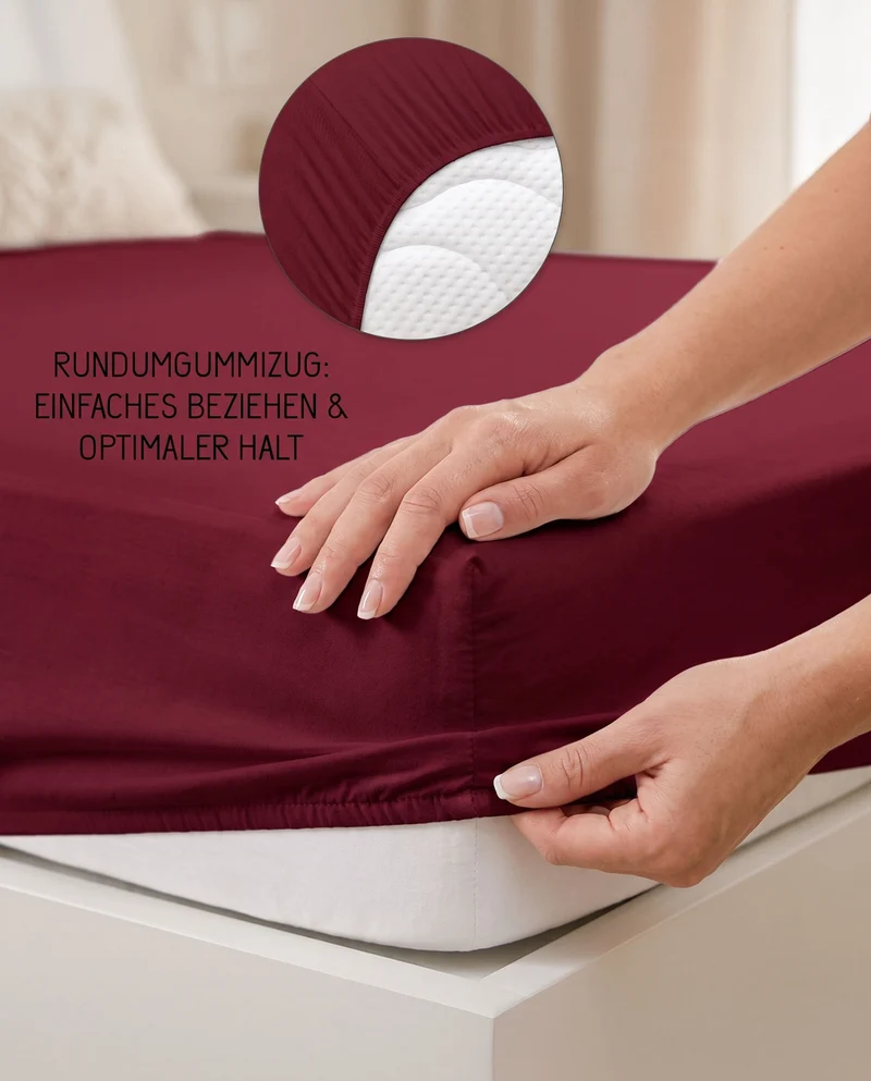 biberna Jersey-Elastic Spannbetttuch (0077866)