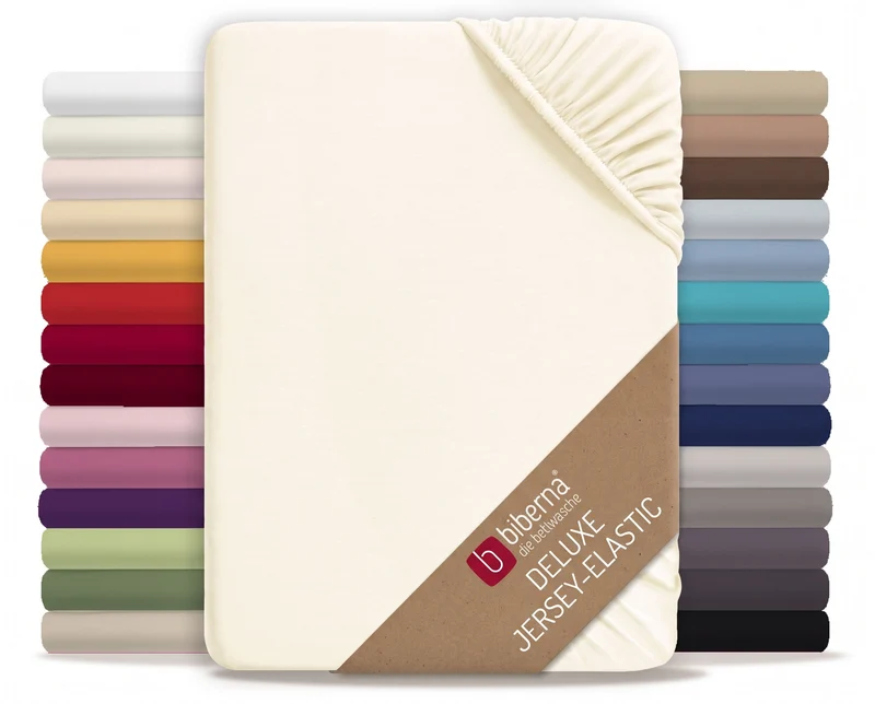 biberna Jersey-Elastic Spannbetttuch (0077866)