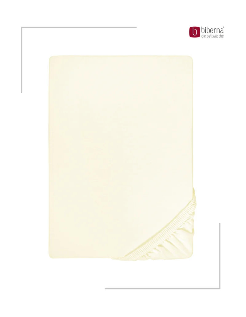 biberna Jersey-Elastic-Topper Spannbetttuch (0077641)