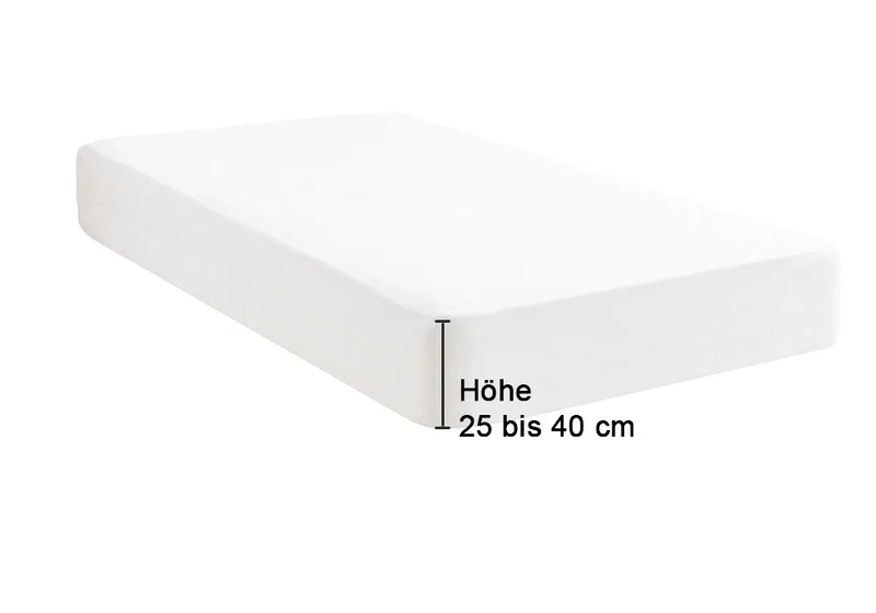 biberna Jersey-Elastic-Boxspring Spannbetttuch (0077640)