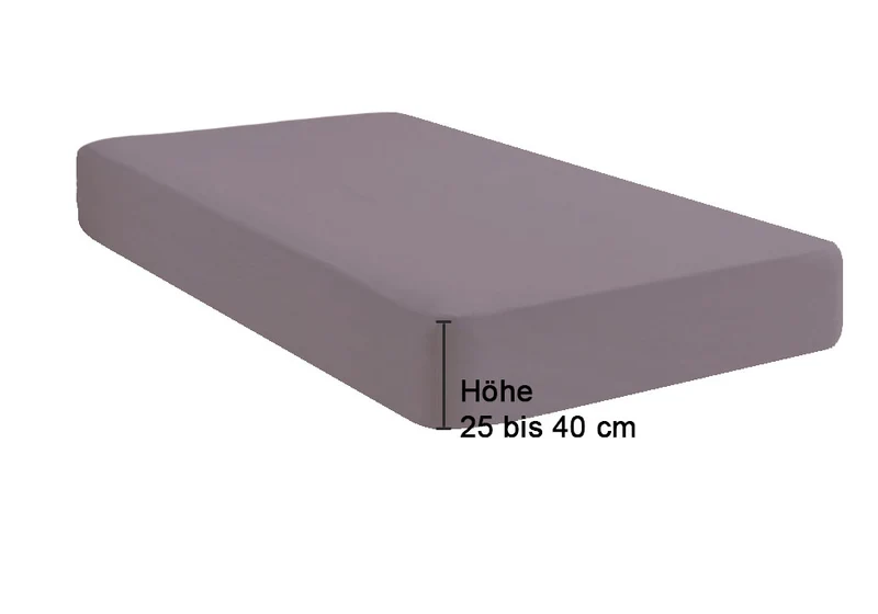 biberna Jersey-Elastic-Boxspring Spannbetttuch (0077640)