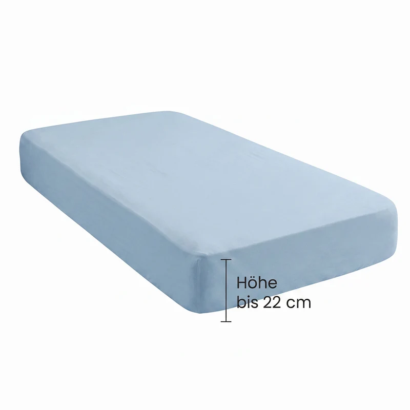 biberna Jersey Spannbetttuch (0077155)