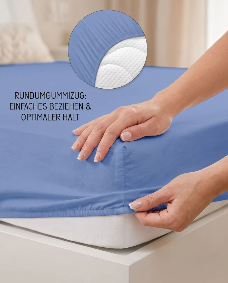 biberna Jersey Spannbetttuch (0077155)