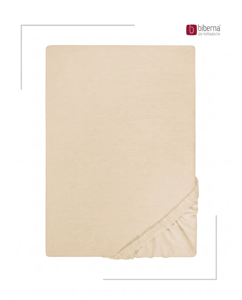 biberna Jersey Spannbetttuch (0077155)