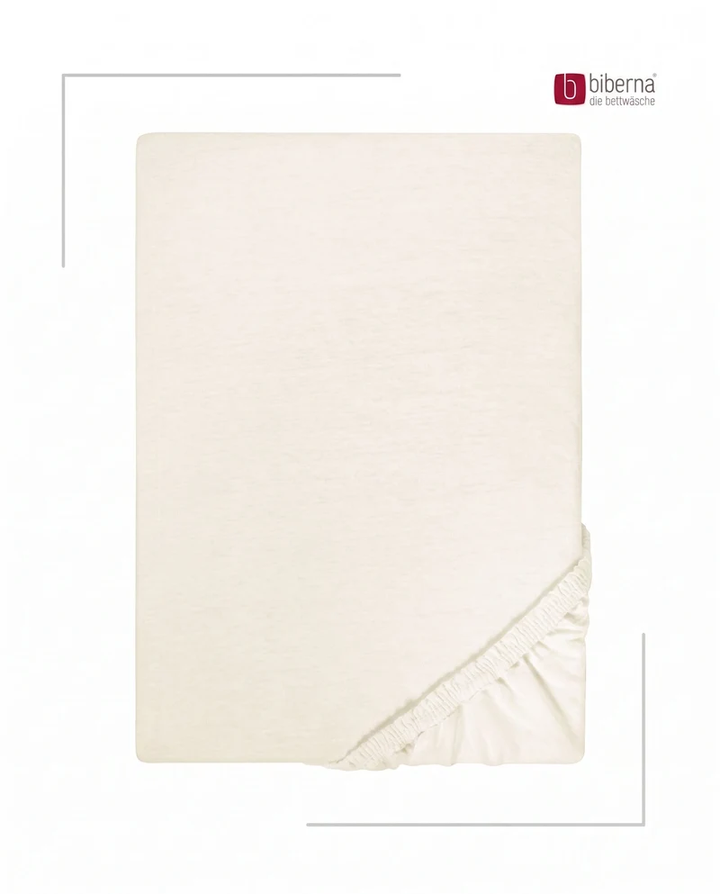 biberna Jersey Spannbetttuch (0077155)