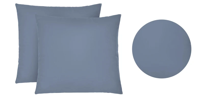 biberna Feinjersey Doppelpack Kissenbezug (0077144)